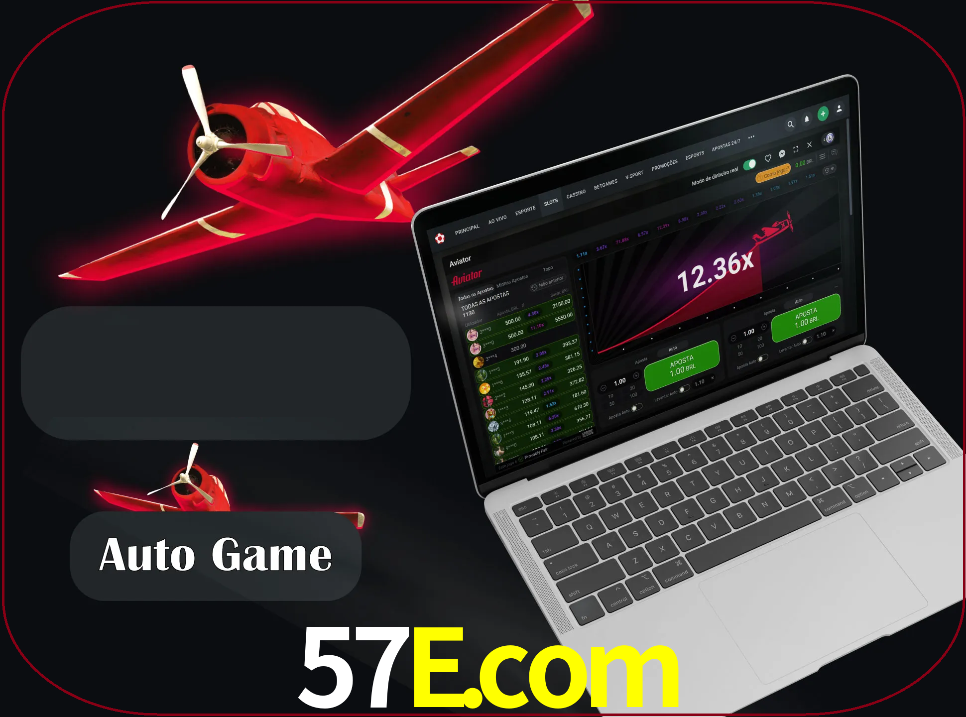 No modo automático, os jogos apostam e sacam seu dinheiro automaticamente.